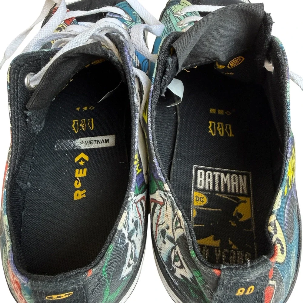 Converse Batman Chuck Taylor All Star Mens 11 Ltd Edition 80th Anniversary Joker